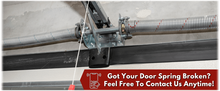 Broken Garage Door Spring Metairie